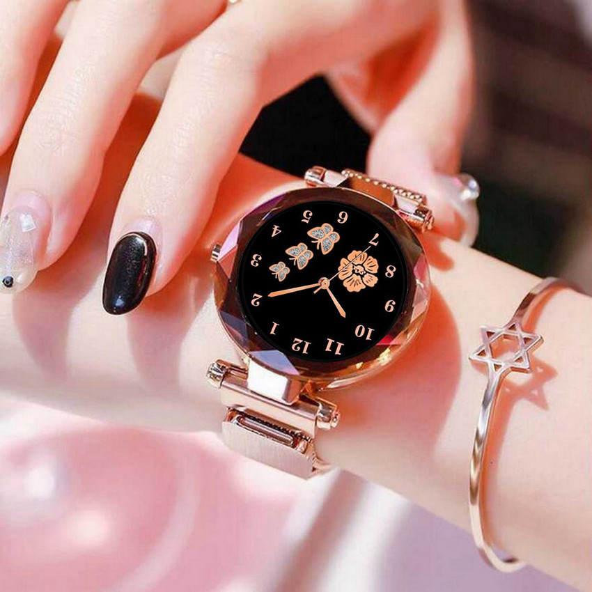 NESTER MG 2Pic Blk12 TitaliRG Analog Watch For Girls Buy NESTER MG 2Pic Blk12 TitaliRG Analog Watch For Girls Pack of 2 Titali Magnetic Strap Luxury Gold and Black Analog Girls Online at
