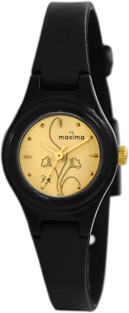 Maxima wrist watch for ladies 2025