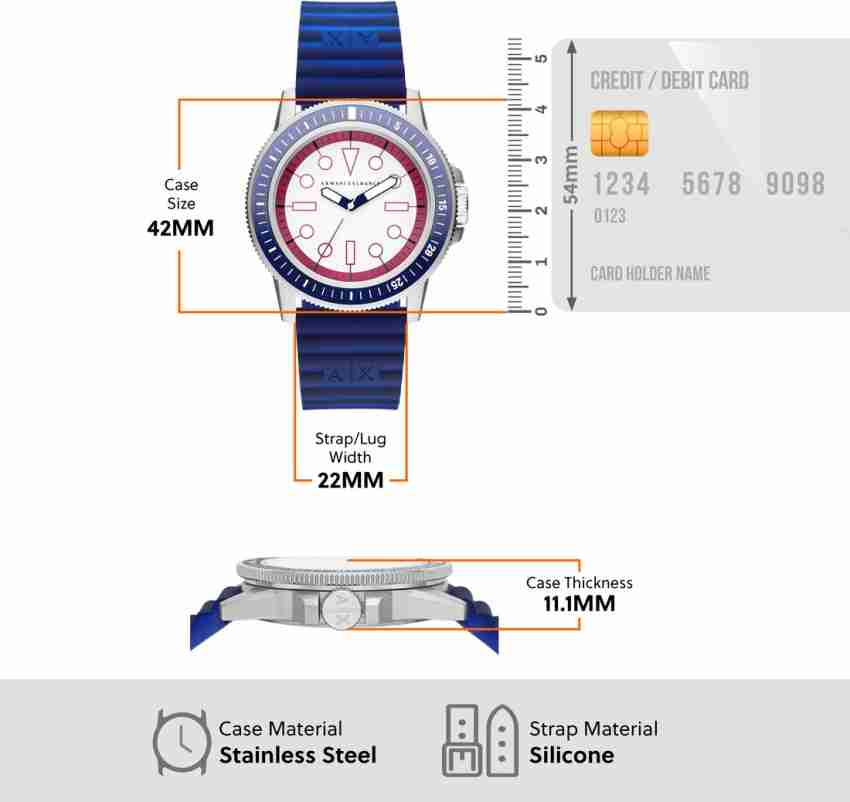 A/X ARMANI EXCHANGE Leonardo Leonardo Analog Watch - For Men - Buy A/X ARMANI  EXCHANGE Leonardo Leonardo Analog Watch - For Men AX1859 Online at Best  Prices in India
