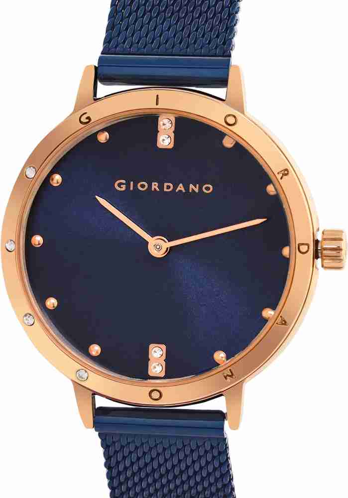 Giordano analog silver dial women's watch hot sale