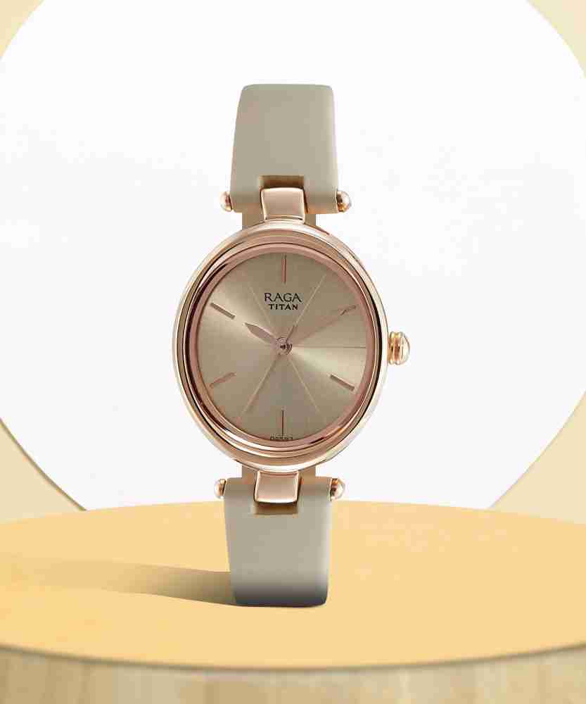 Titan raga best sale leather strap