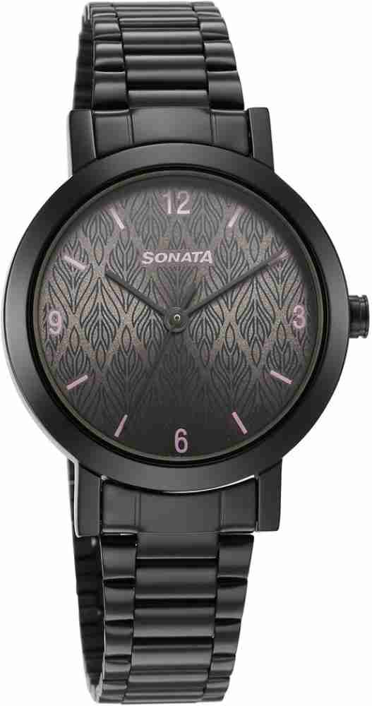 Sonata chain watches for on sale womens