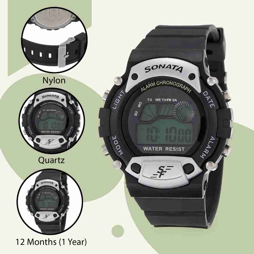 Sonata digital watch online price