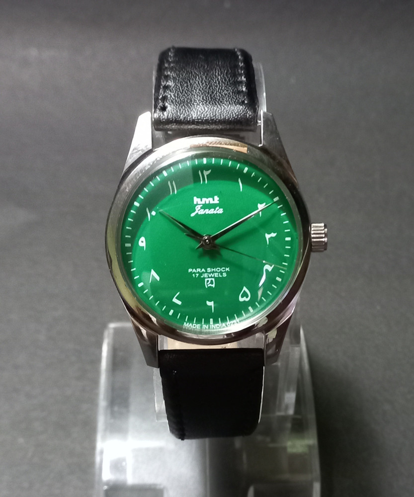 Seema HMT Kohinoor Vintage Hand Winding Mechanical Green Dial