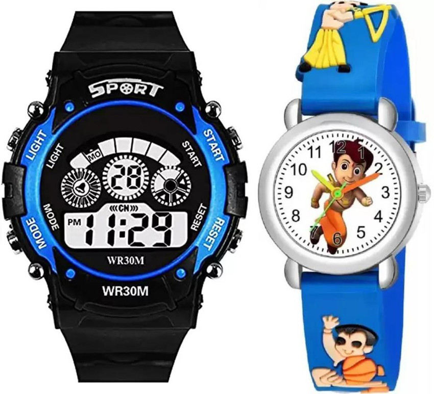 QALIBA newest design cool sports look digital letest watch