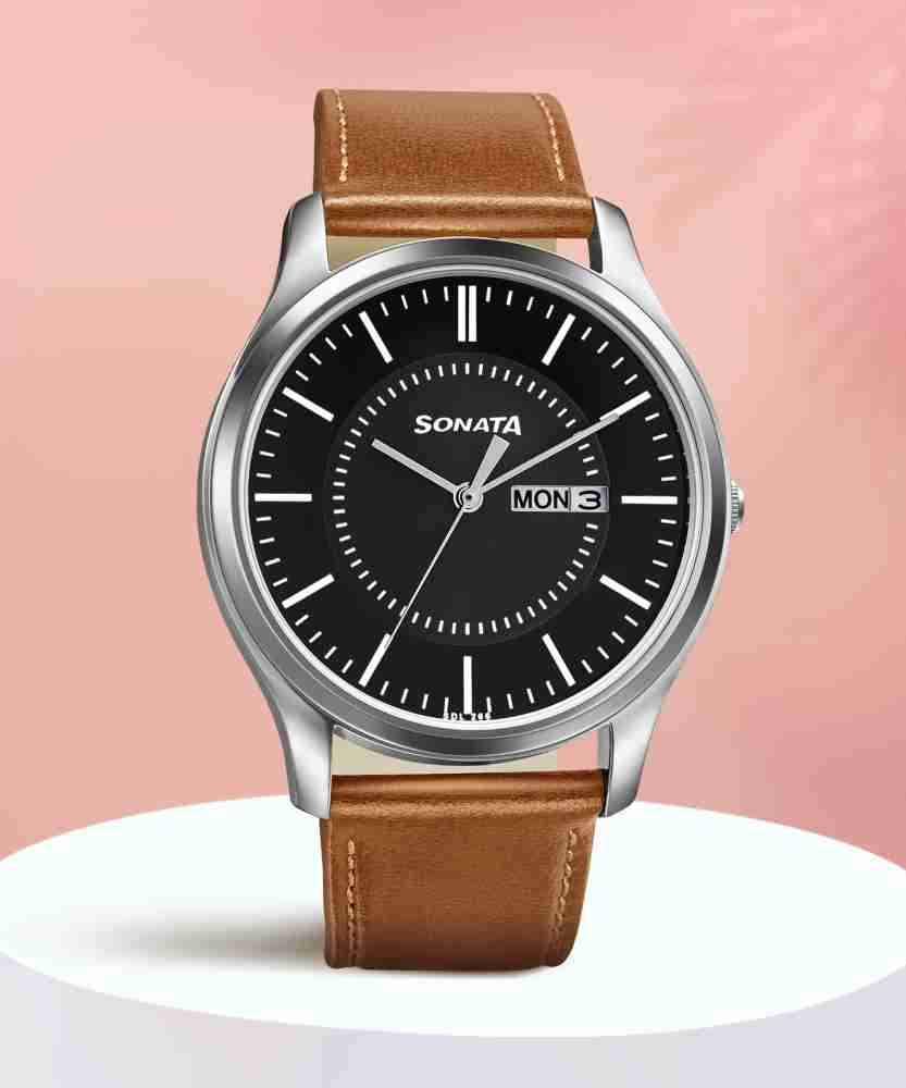 SONATA 77082SL08W Essential Gents collection Analog Watch For Men Buy SONATA 77082SL08W Essential Gents collection Analog Watch For Men 77082SL08W Online at Best Prices in India Flipkart