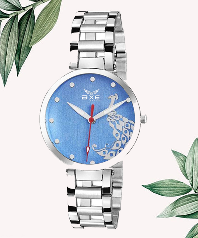 AXE Style X 2269 Blue Branded Girls Watch Stainless Steel Chain Wrist Watch For Girls Women Analog Watch For Girls Buy AXE Style X 2269 Blue Branded Girls Watch