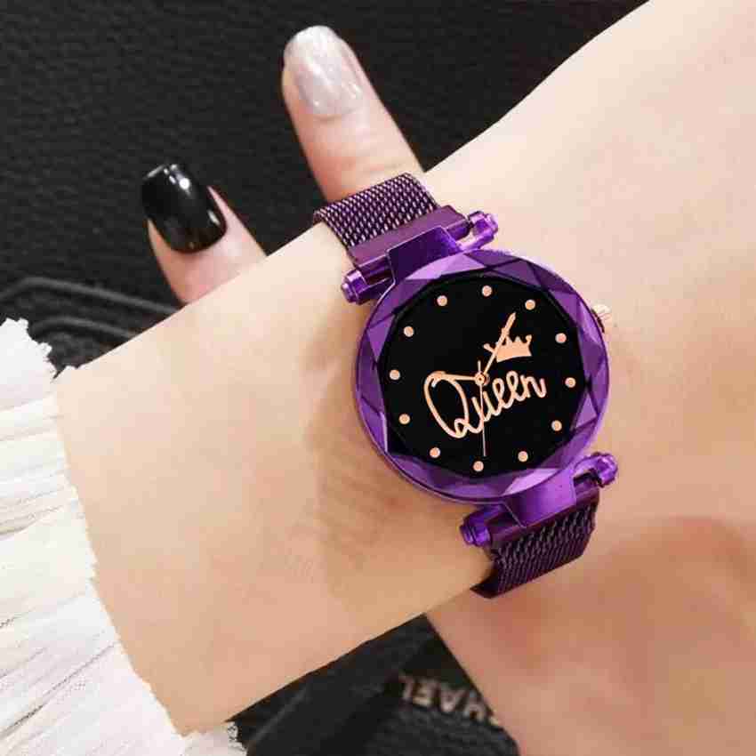 2022 New Women Watches Rotation Star Diamond Watch Women Full