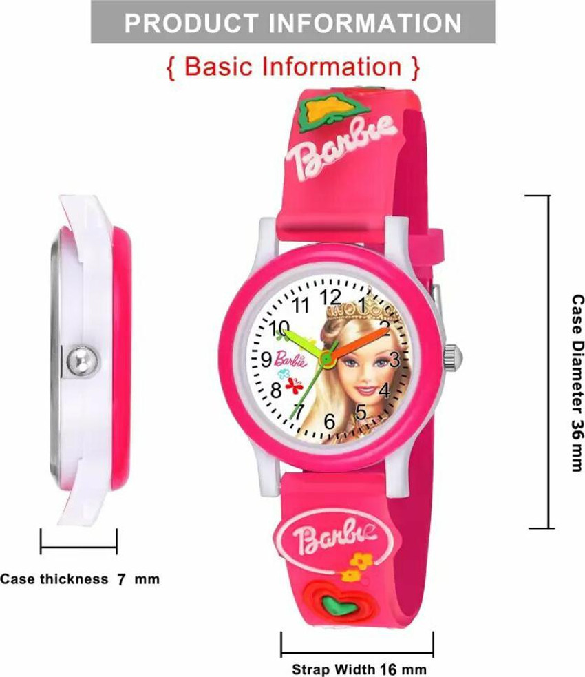 Zigle Beautiful Fancy Barbie Collection Pink Purple Watches For Girls kids Analog Analog Watch For Girls Buy Zigle Beautiful Fancy Barbie Collection Pink Purple Watches For Girls kids