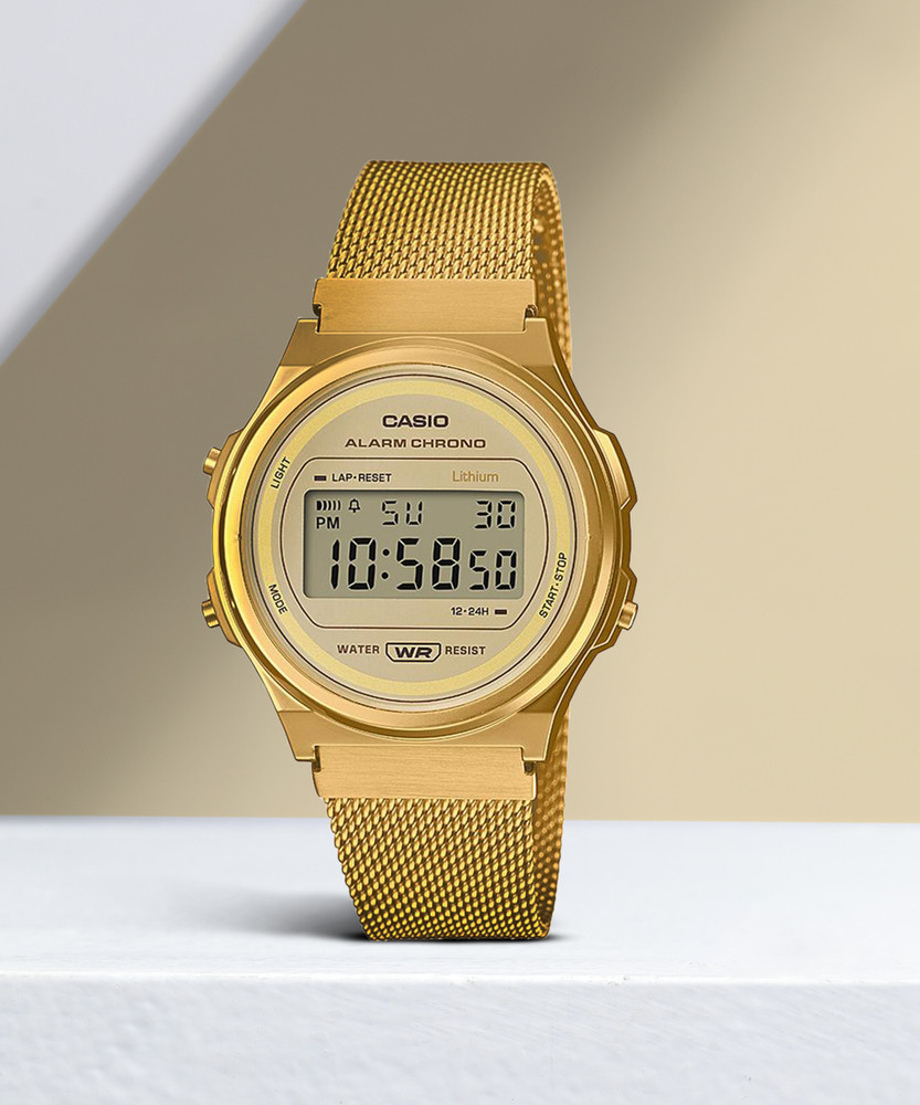 CASIO A171WEMG 9ADF Vintage Series Digital Watch For Men Women