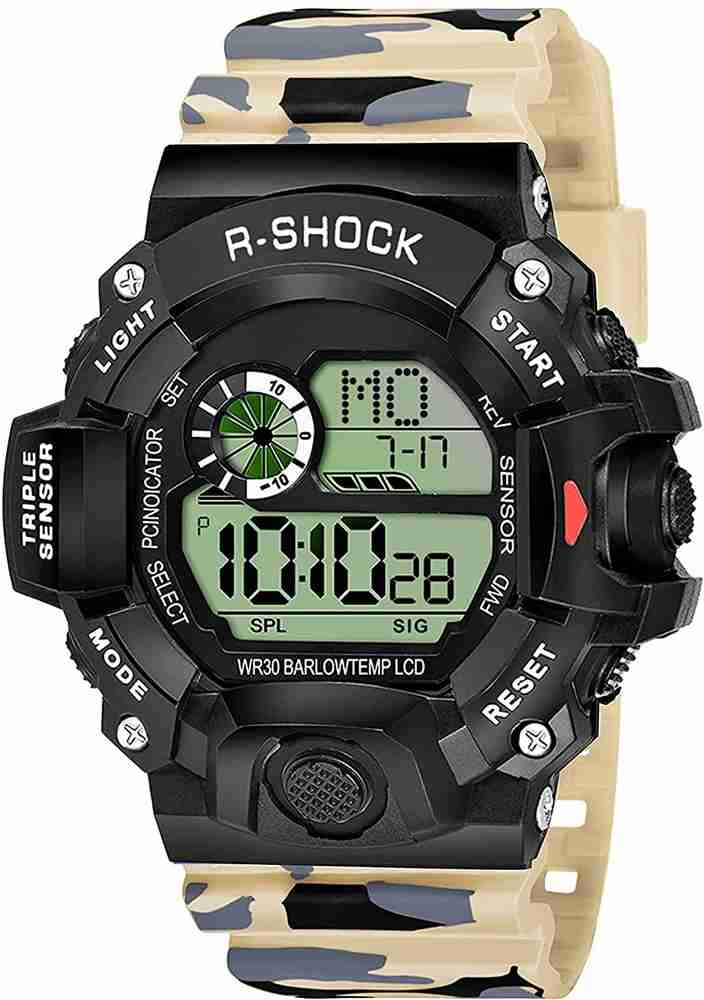 ic fashion Digital Watches For Men Digital Watches Online Red