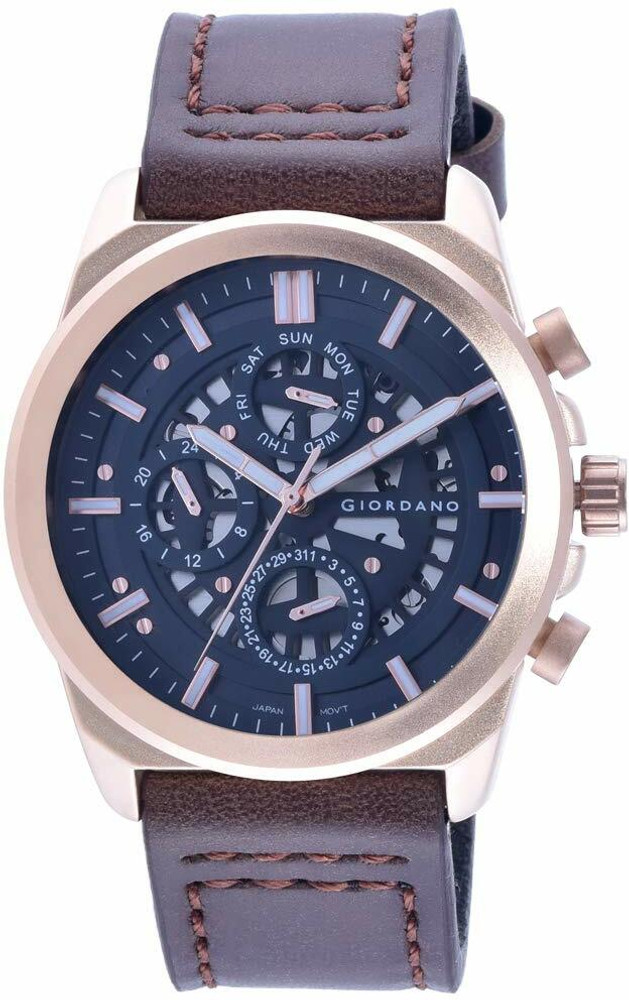 GIORDANO Giordano Multifunctional Blue Colour Men s Watch with