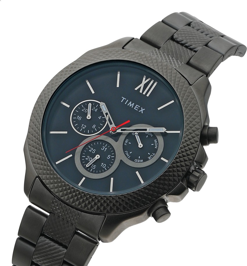 Timex sale gunmetal watch