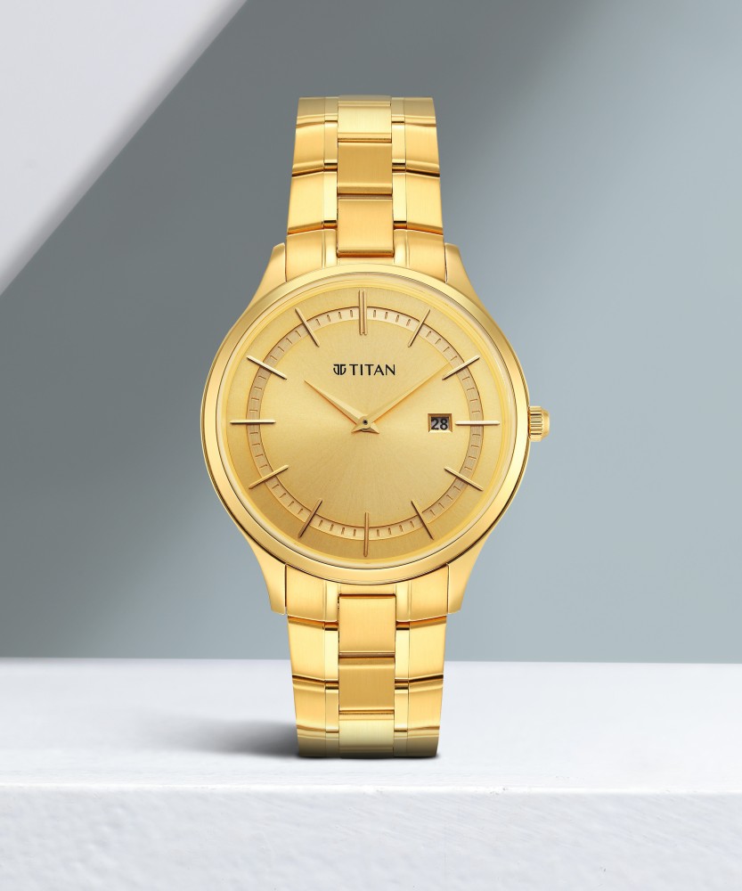 Mens gold clearance watches online