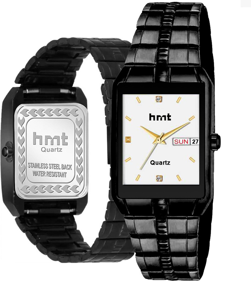 hrnt B9172 B9172 WaterResistant Pure Black Plating DayDate Display Branded Hands Watch Analog Watch For Men Buy hrnt B9172 B9172 WaterResistant Pure Black Plating DayDate Display Branded Hands Watch A...