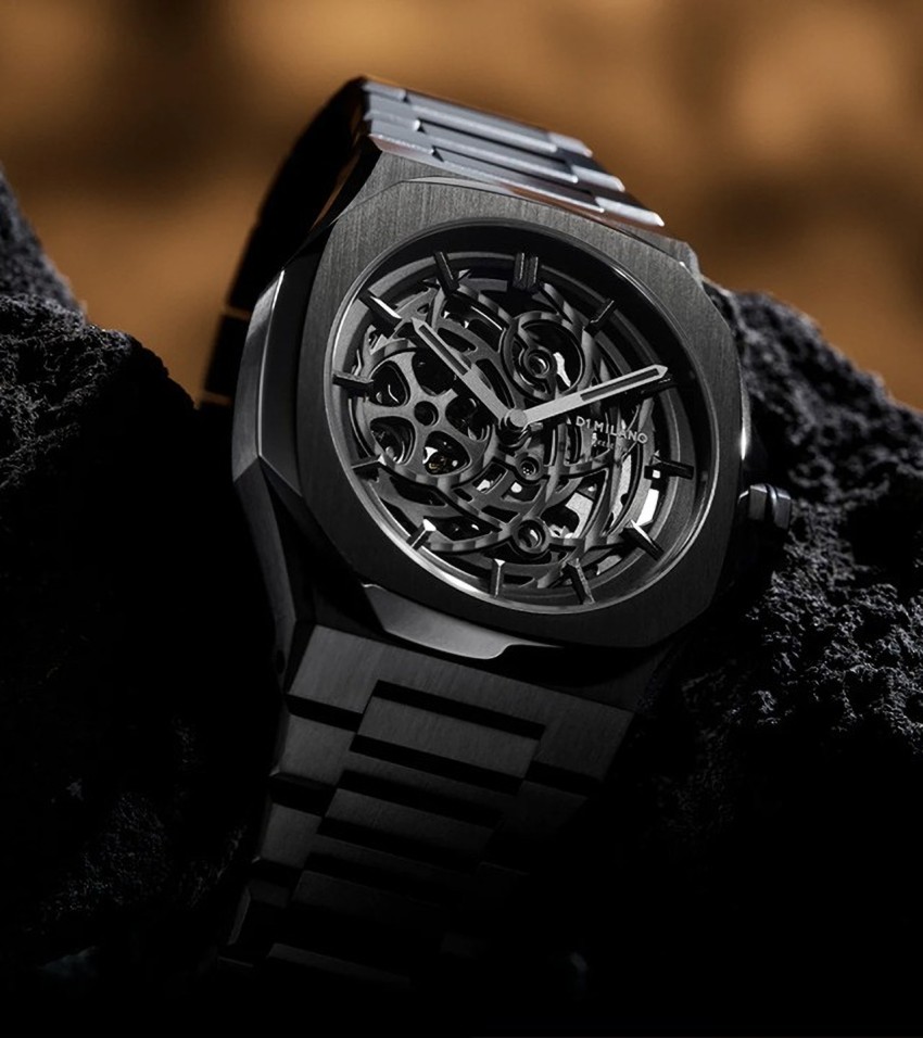 D1 MILANO SKBJ11 New Skeleton Black Dial Automatic Analog Watch For Men Buy D1 MILANO SKBJ11 New Skeleton Black Dial Automatic Analog Watch For Men SKBJ11 Online at Best