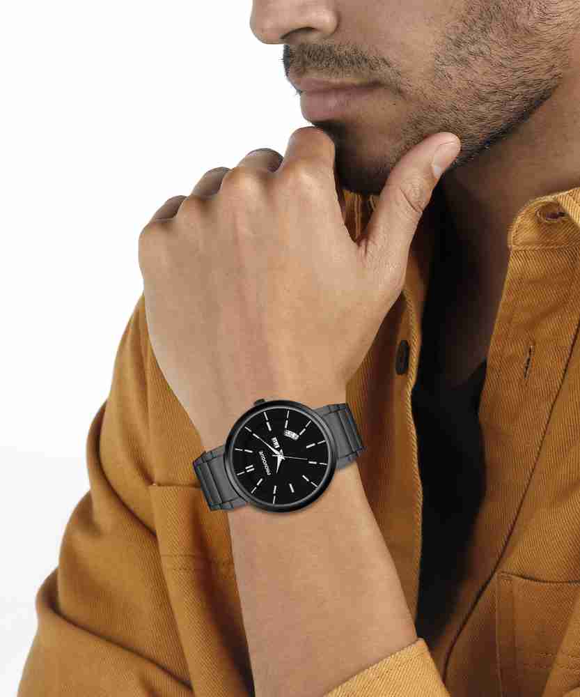 Provogue watches roman eur fob black stitch 2025
