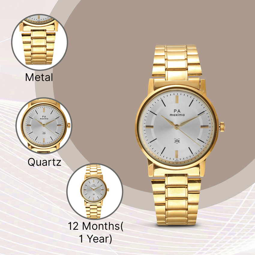Pure gold watch hotsell mens
