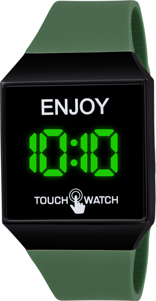 Touch top digital watch