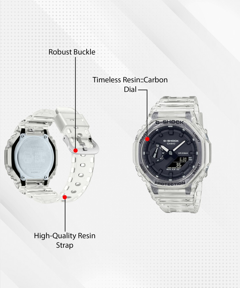 CASIO GA-2100SKE-7ADR G-Shock Analog-Digital Watch - For Men - Buy 