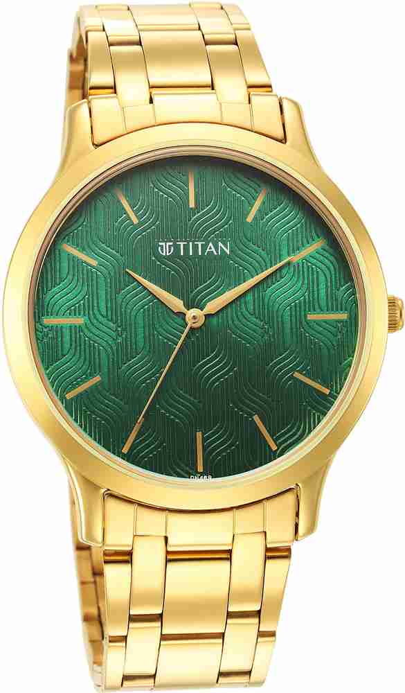 Titan green watch sale