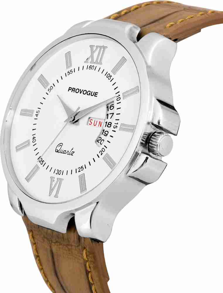 PROVOGUE Day and Date Function Quartz Analog Watch For Men Buy PROVOGUE Day and Date Function Quartz Analog Watch For Men PRVG135 Online at Best Prices in India Flipkart