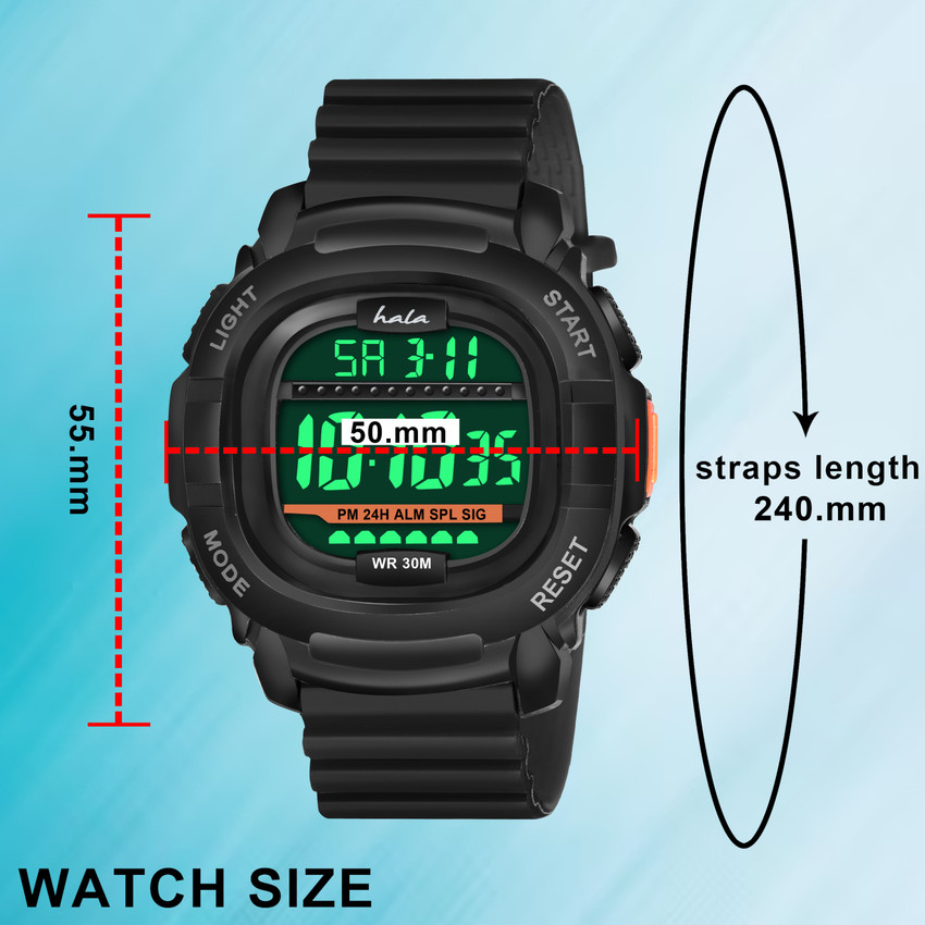 Lightweight digital watch online