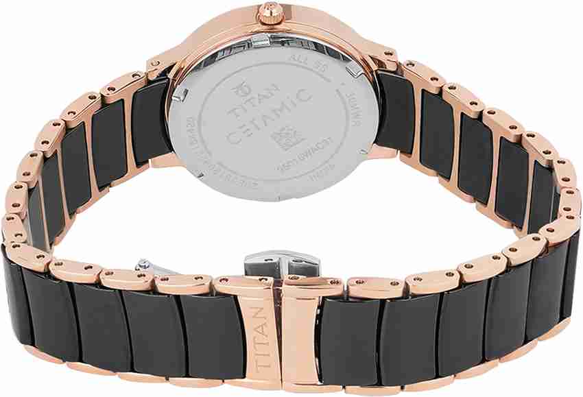 Titan Analog Watch For Women Buy Titan Analog Watch For Women 95016WD01 Online at Best Prices in India Flipkart