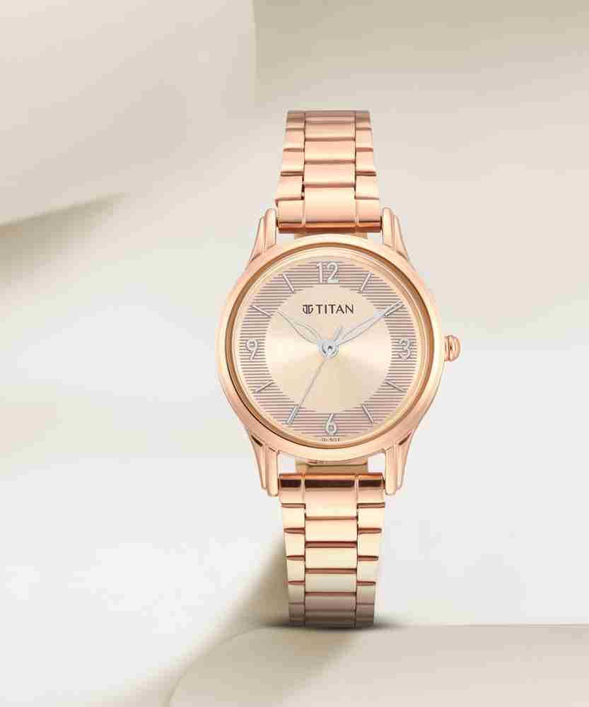 Titan analog watch for women top