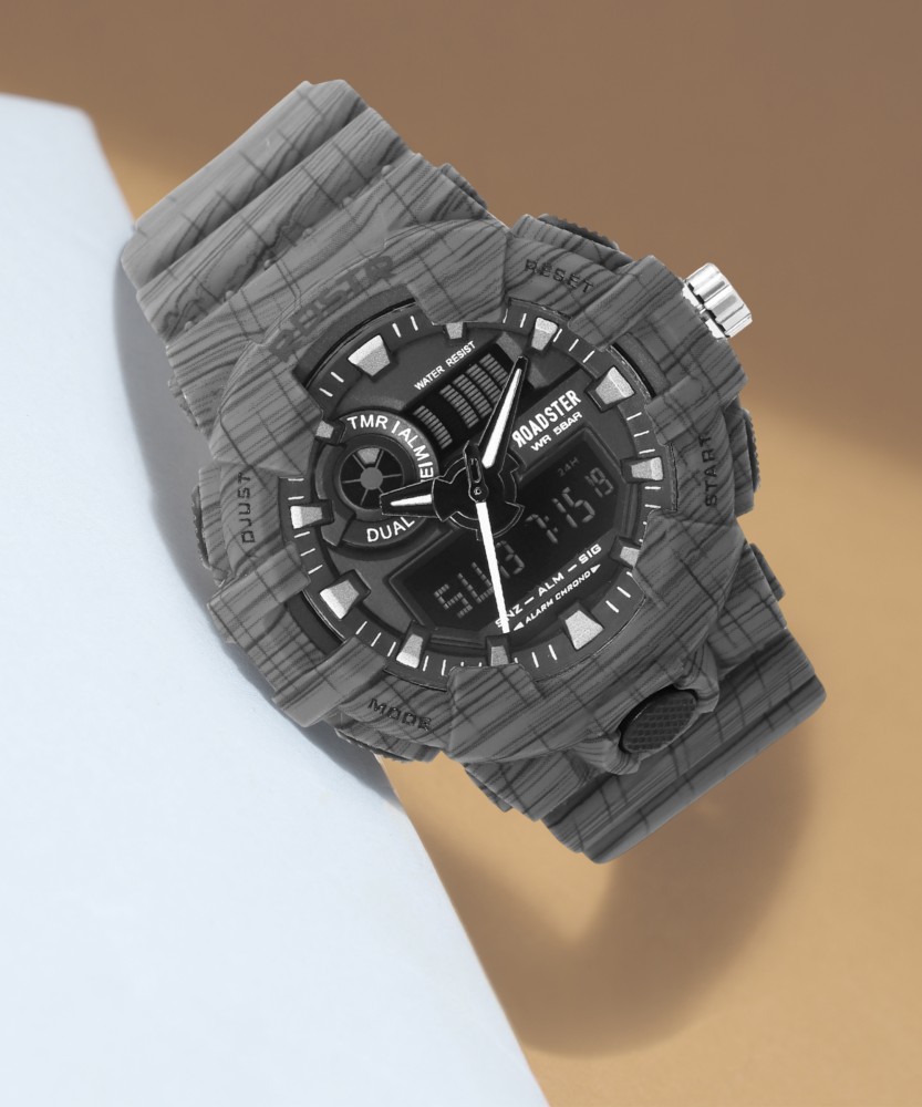 Roadster analog digital discount watch