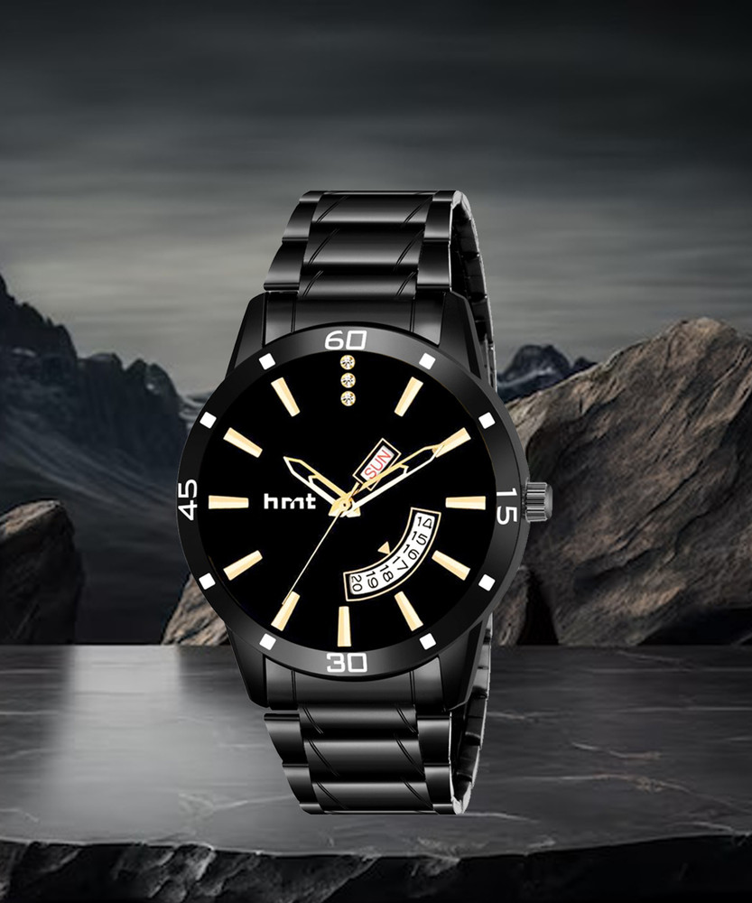 Hmt black chain watch store