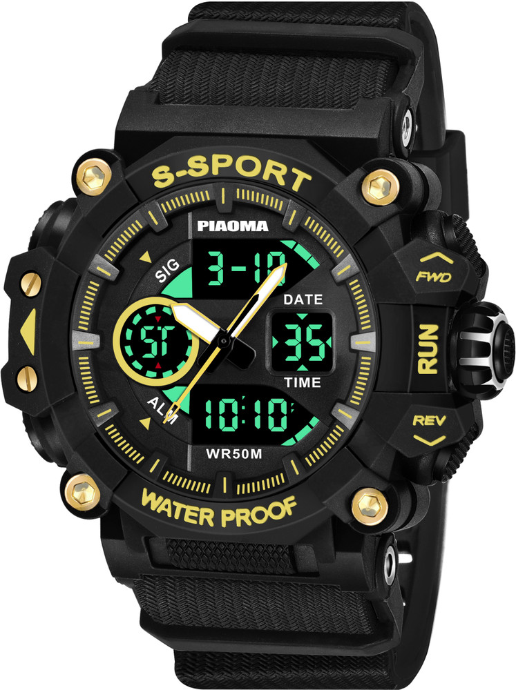 HINIVA WATCHES Piaoma V 2 Unisex Waterproof Sport Analog with