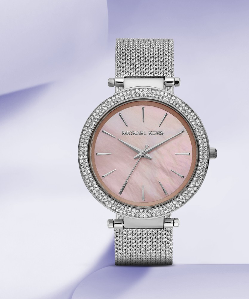 Michael kors on sale darci watch silver