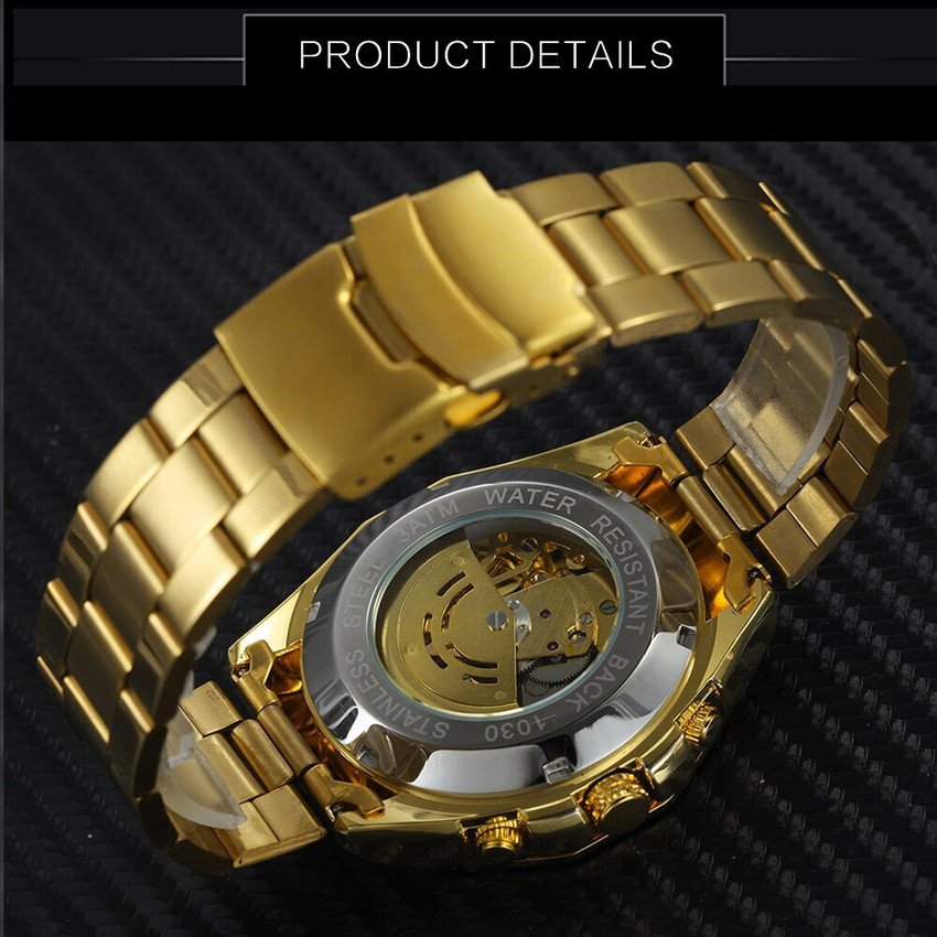 Rolex resistant stainless steel back 2025 water