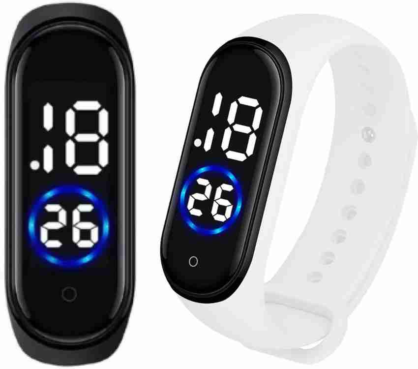 Pappi boss led band watch discount