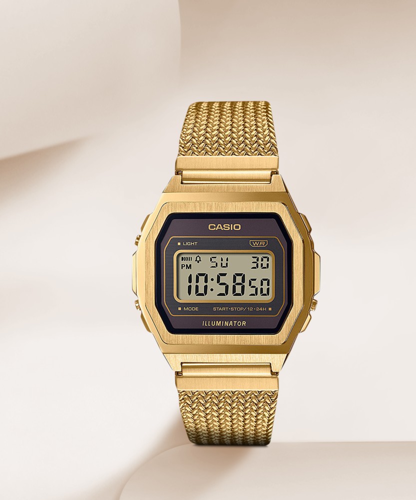 Casio illuminator discount gold price