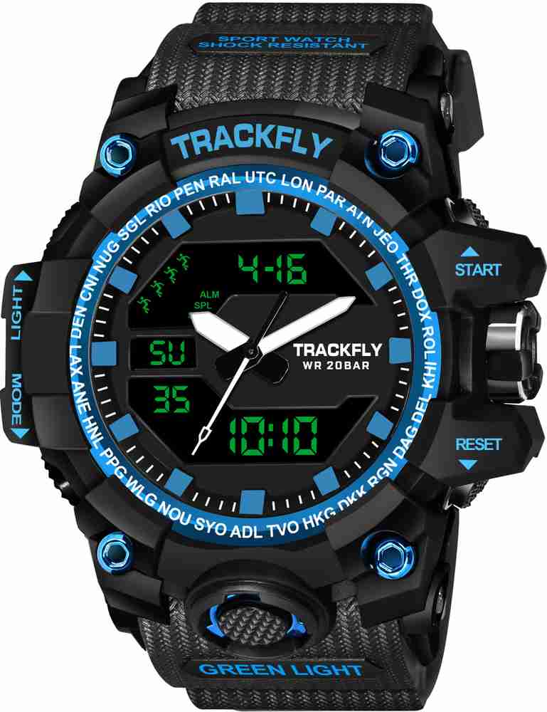 Analogue watch cheap with digital display