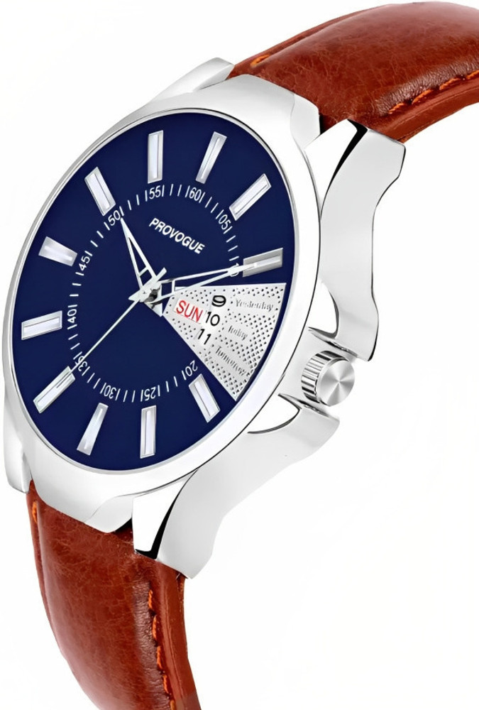PROVOGUE Basic Analog Watch for Men with Day and Date Display Provogue Long Life premium quality semi water resistant wrist Analog Watch For Men Buy PROVOGUE Basic Analog Watch for