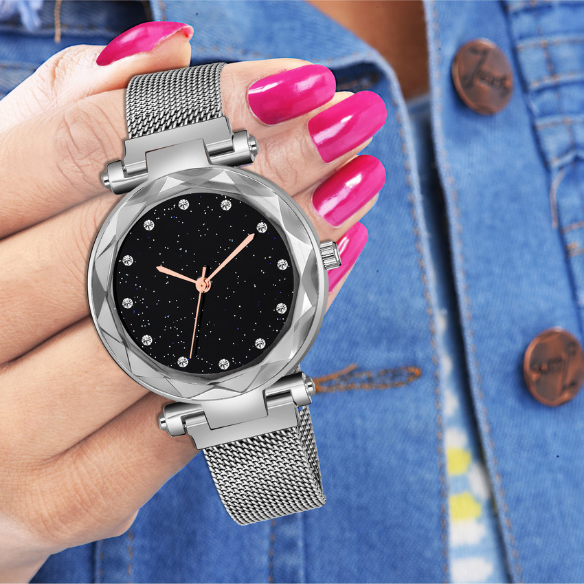 Silver belt watches for clearance ladies