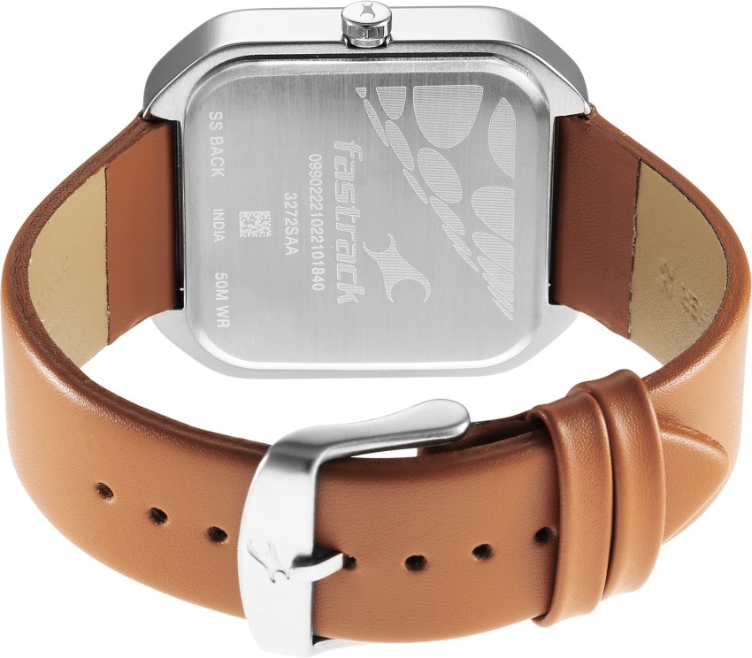 Fastrack watch ss outlet back 50wr price