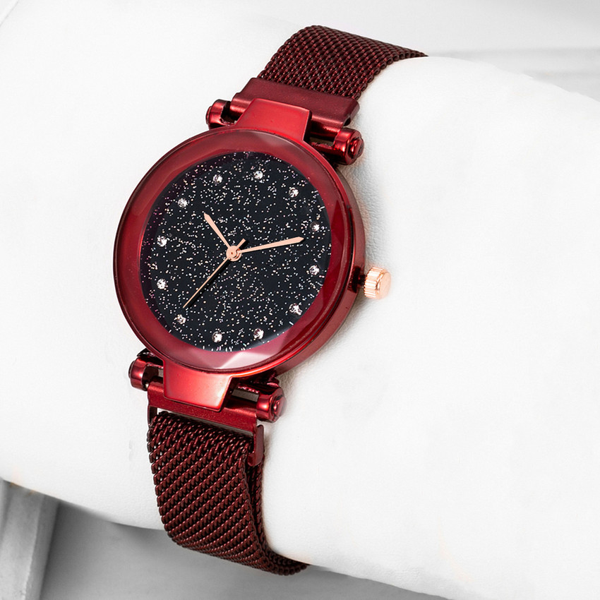Ladies discount magnet watch