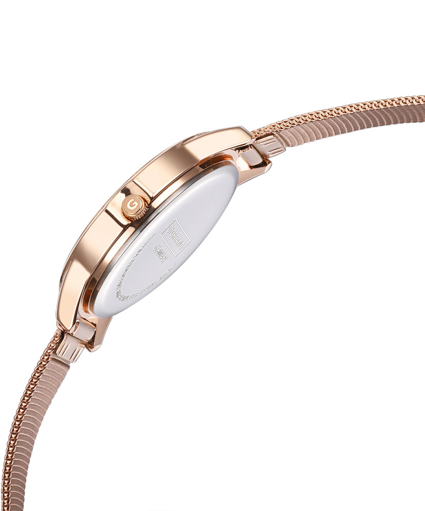 Giordano rose gold ladies watch top