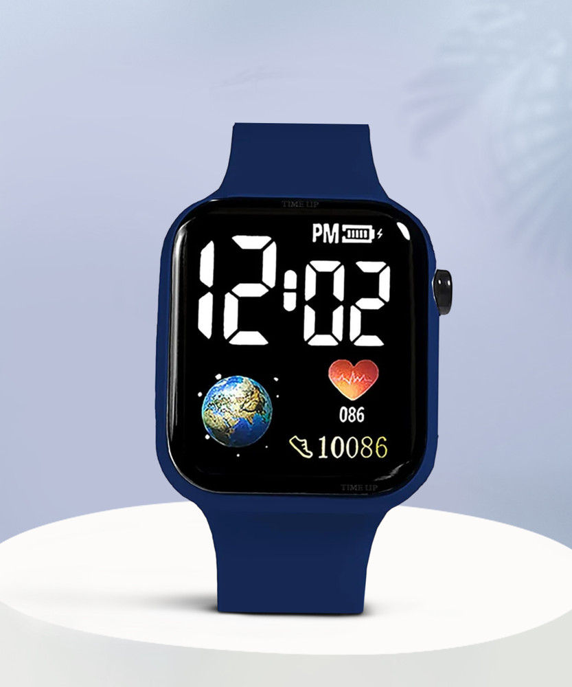 PIRASO POWER LED BLUE Digital Watch For Men Women