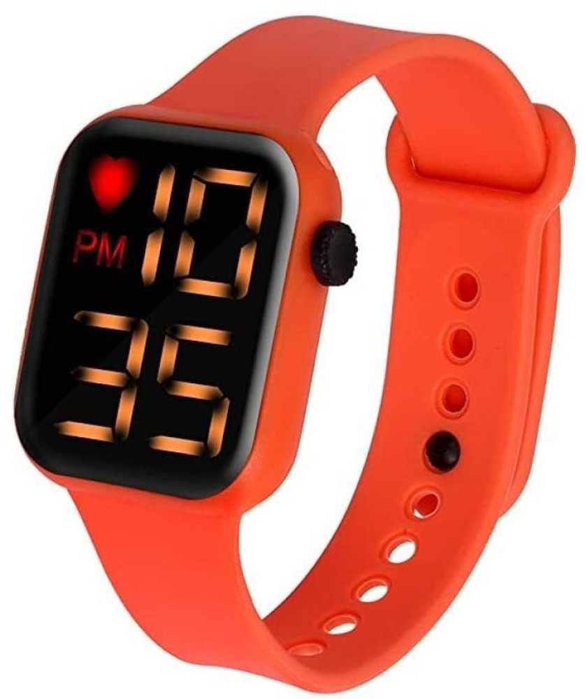 AQTEX ENTERPRISES Orange w500 Digital Watch For Boys Digital