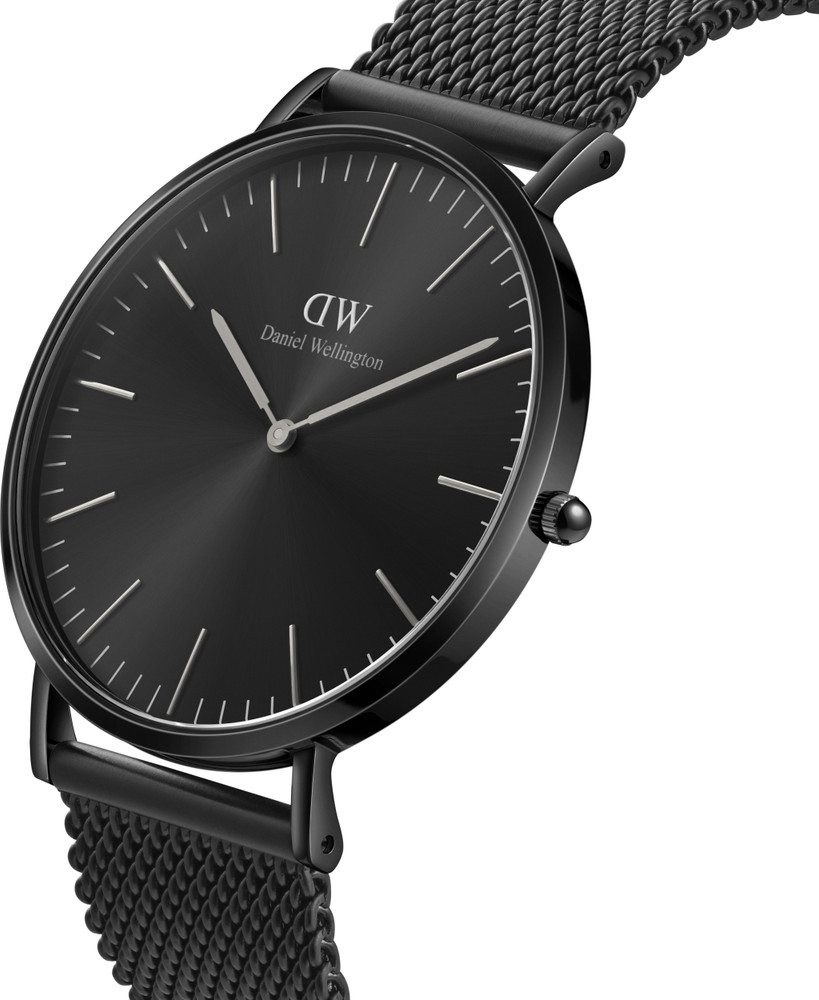 DANIEL WELLINGTON Classic 40 Evergold Classic Ashfield Black color