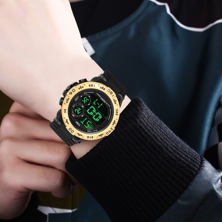 TOMI TM 9095 Sports 5 ATM Digital Watch For Men Buy TOMI TM