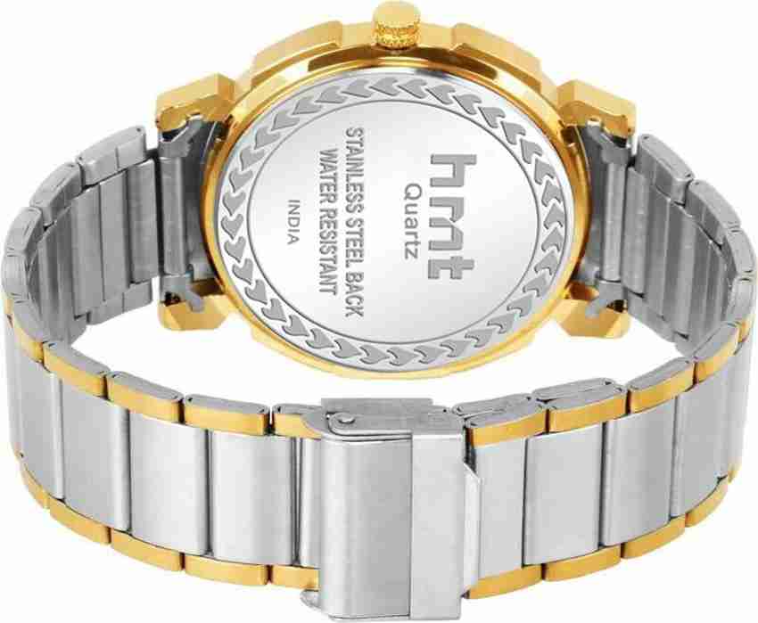 hrnt TT9070 TT9070 Two Tone Day Date Water Resistant Original