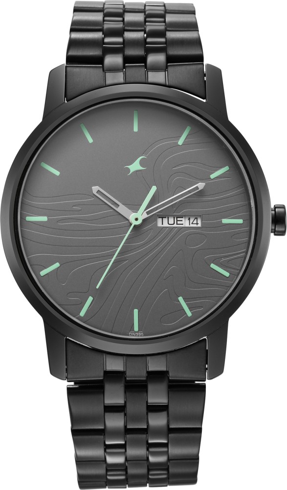 Fastrack black analog on sale watch