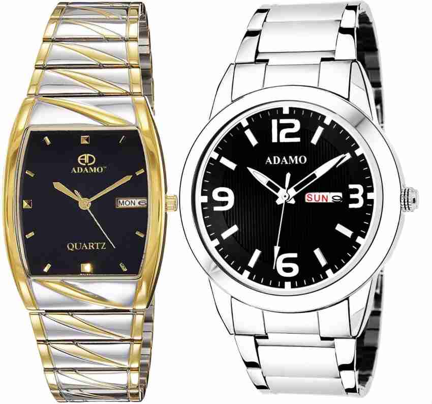 ADAMO Analog Watch For Men Buy ADAMO Analog Watch For Men WATF3HGGUS8GNGH5 WATFA8B56SHMNJCQ Online at Best Prices in India Flipkart