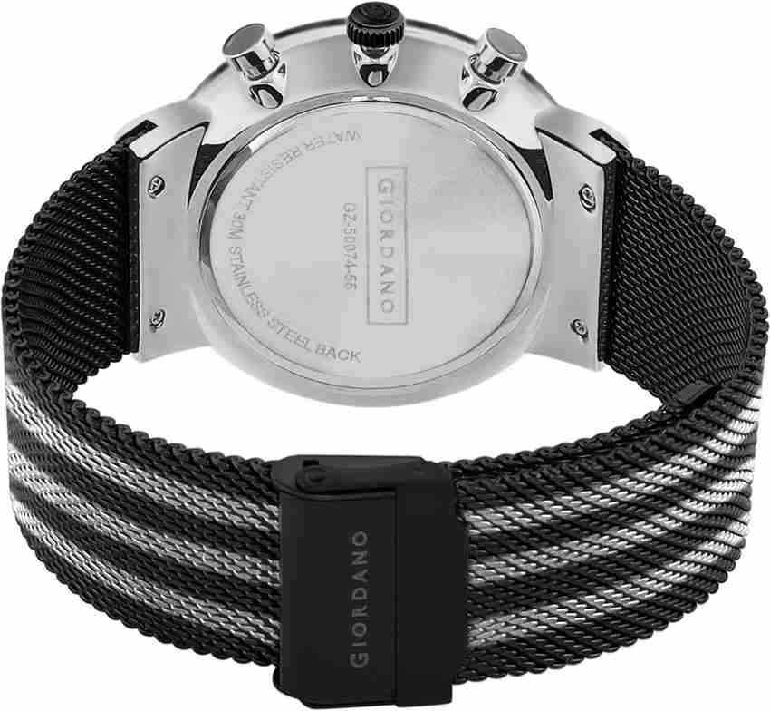 Giordano black metal hotsell watch